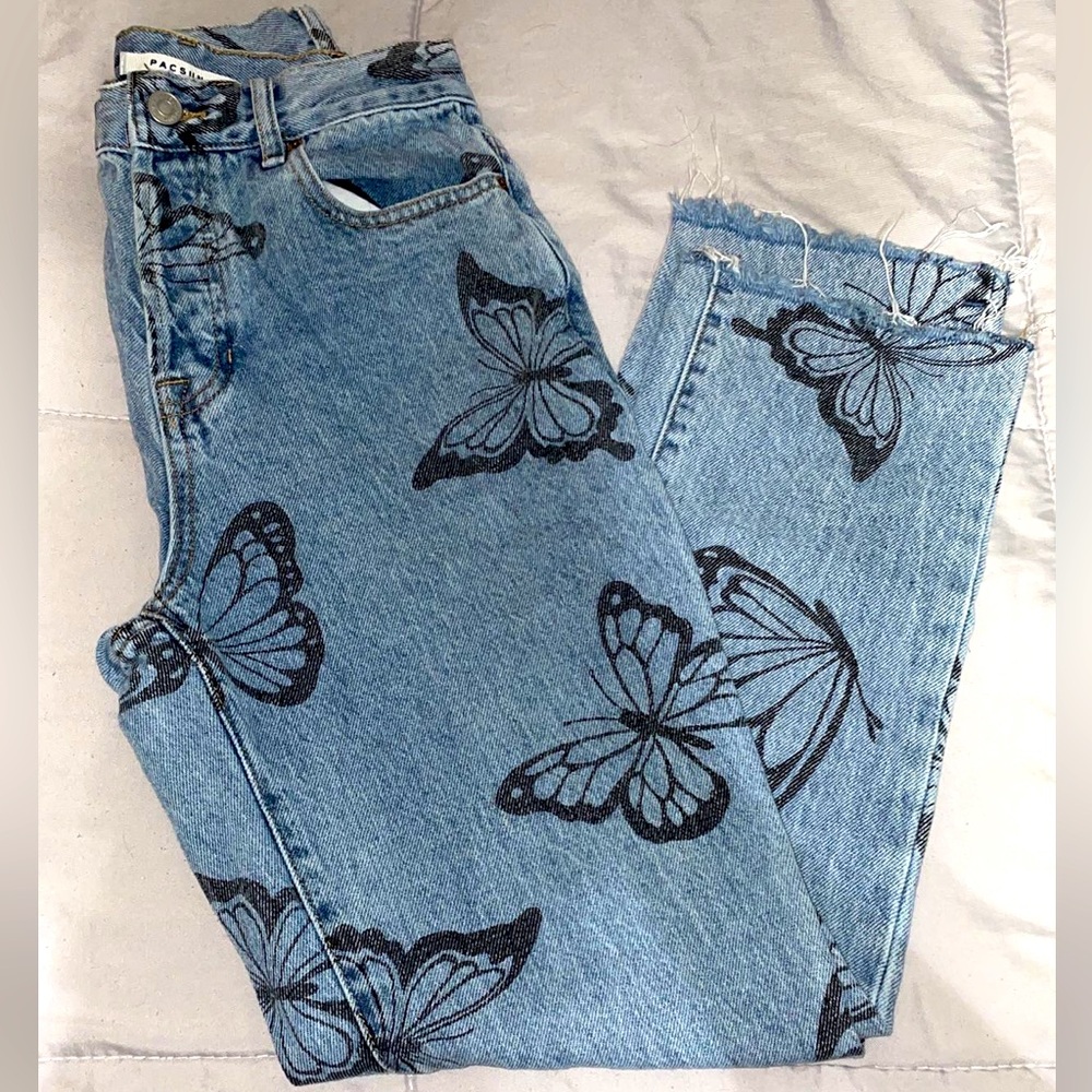 Pacsun straight jeans, Size 25
